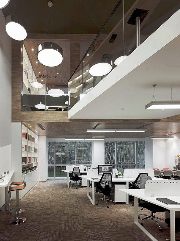 復式辦公室設計實景圖