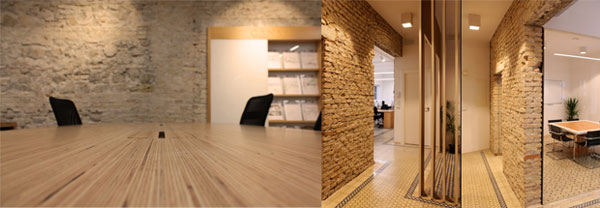 新舊元素結(jié)合的新辦公室設(shè)計