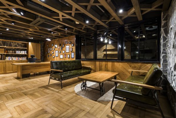 驚喜搭配下的開放式辦公室設(shè)計