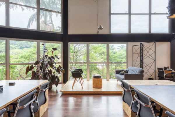 上海辦公室裝修中視覺(jué)空間的安排