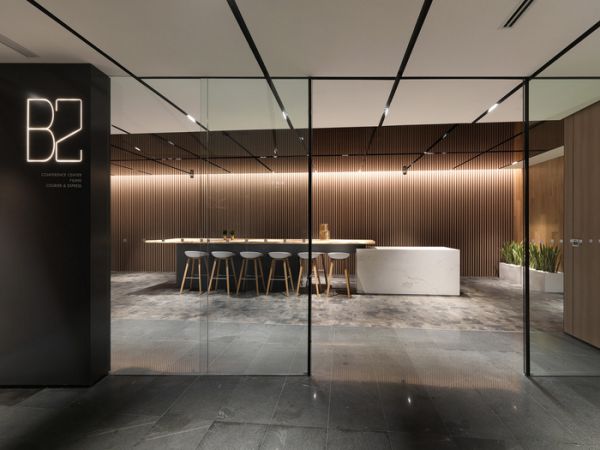 辦公室裝修設計打造的餐飲公司總部