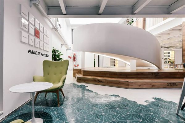 聯(lián)合辦公室裝修的空間改造設(shè)計項目